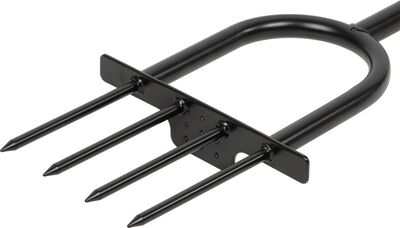 Strend Pro Garden ruční aerifikátor trávníku – aerifikační vidle 25x102 cm