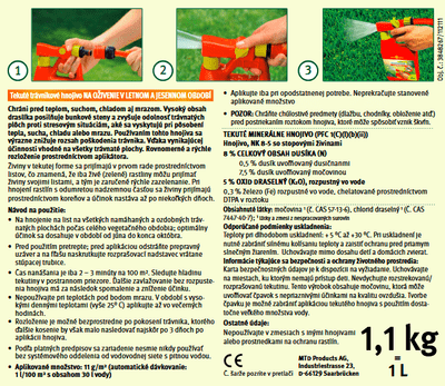 WolfGarten LV 100 B tekuté hnojivo Vital leto a jeseň, 1liter