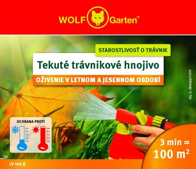 WolfGarten LV 100 B tekuté hnojivo Vital leto a jeseň, 1liter