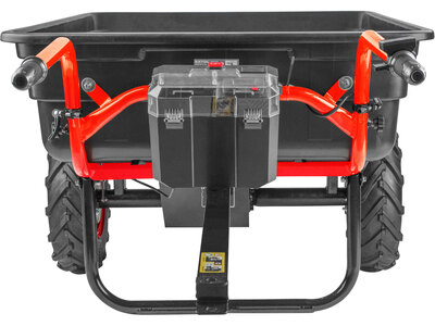Extol Premium aku vozík dvoukolový, 1x 40V/6Ah, 225l, max. 400kg, 8891592