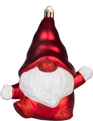 MagicHome vianočné gule na stromček, červené, mix 47 ks