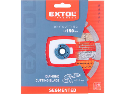 Extol Premium diamantový řezný kotouč segmentový, ø150x2,0mm 8803013