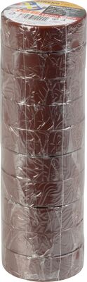 Strend Pro izolačná lepiaca páska, hnedá, 19mm, L-10m, 10ks