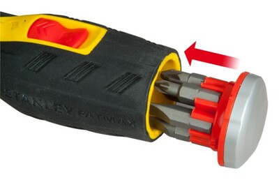 Stanley FatMax® ráčnový šroubovák s pistolovou rukojetí s 12 bity FMHT0-62691