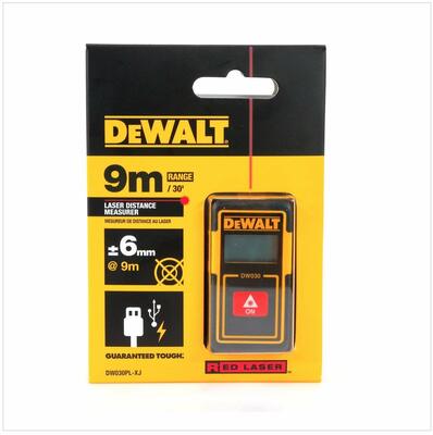 DeWalt DW030PL kapesní laserový dálkoměr 9m