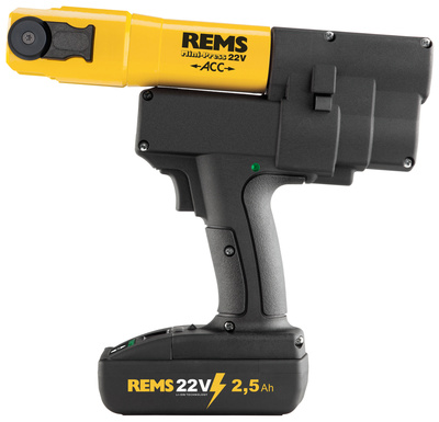 Rems Mini-Press 22V ACC Li-lon Basic Pack, 1x2,5Ah aku + 3x čeľuste M15+18+22, 578030