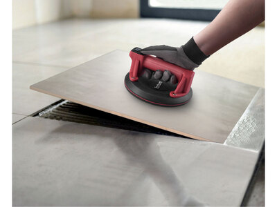 Fortum akumulátorová prísavka ø200mm, max.150kg, USB-C nabíjanie, max.150kg, 4780872