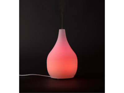 Nature7 aróma difuzér SNOWY, sklo, 5W, 90ml, 13(+-3)ml/h, LED multicolor