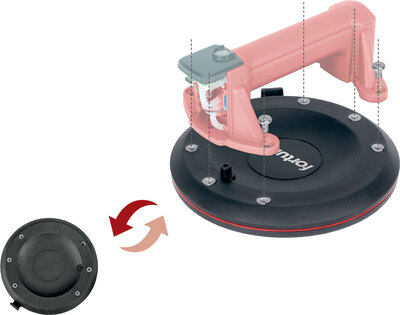 Základňa pre prísavku akumulátorovú, ø200mm, pre 4780872, Fortum