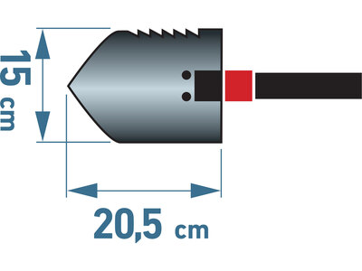 Extol Premium lopatka skladacia s motyčkou 570mm, šírka 150mm, 8877031