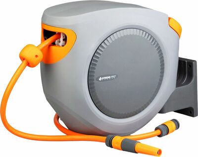 Strend Pro Premium automatický navíjač na stenu so záhradnou hadicou 1/2", 35+2 m