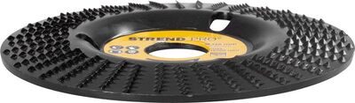 Strend Pro, rašpľový kotúč na drevo 125mm, jemný, na uhlovú brúsku