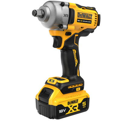 DeWalt DCF891P2T aku rázový uťahovák 18V 2x5,0Ah aku