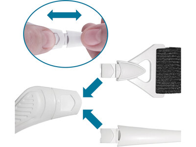Okuliare s lupou a LED svetlom, 1-1,5-2-2,5-3,5x zväščenie, 4 LED, USB, EXTOL LIGHT