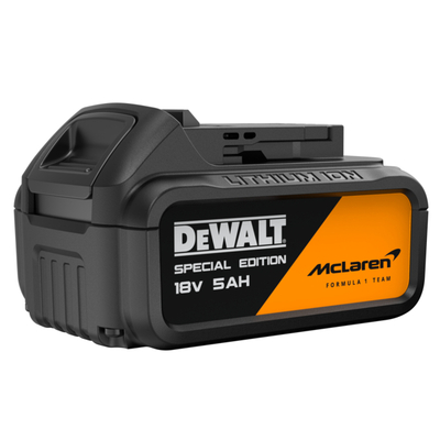 DeWalt McLaren aku sada rázových uťahovákov 18V, 2x5,0Ah aku