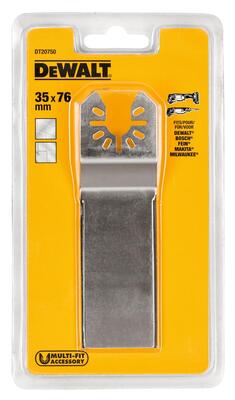DeWalt škrabka na lepidlá, laky, tmely, 35x76mm DT20750