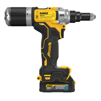 DeWalt DCF414E2GT aku nitovačka 18V, 2x1,7Ah aku Powerstack