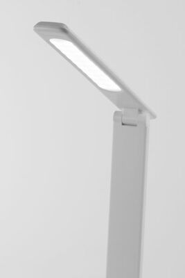 Strend Pro stolná lampa s dotykovým ovládaním, stmievanie, RGB, podsvietený podstavec, 4 W, biela