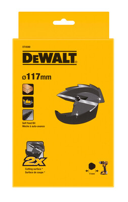 DeWalt sukovník (Forstnerov vrták) 117mm DT4590