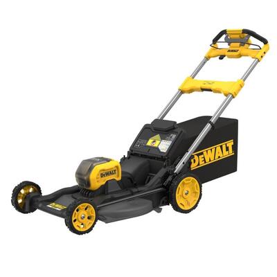DeWalt FlexVolt DCMWSP550N aku kosačka na trávu s pojazdom, 53cm 54V bez aku