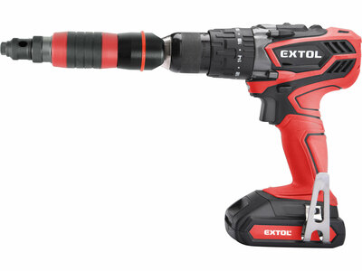 Extol Premium nadstavec na nitovanie trhacích nitov 2,4-4,8mm, pre aku vŕtačku, 8813752