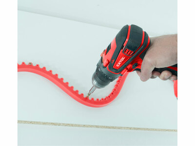 Extol Premium šablóna na frézovanie kontúr, 200cm, šírka 18mm, 8802140