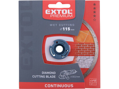 Extol Premium kotúč rezný diamantový plný 115mm 108731
