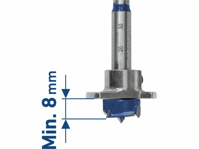 Extol Craft sukovníky s SK plátkami a dorazom, 5-dielna sada, Ø15-20-25-30-35mm, 902003