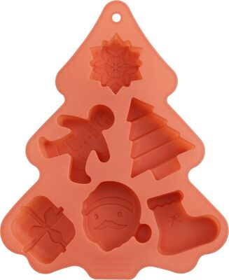 MagicHome silikónová forma na pečenie, 6 vzorov , 22,2x18,5x2,5 cm