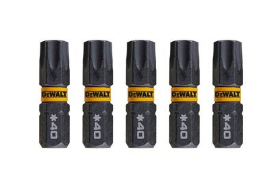 DeWalt DT7373T Impact Torsion nástavce pre rázové uťahovače Torx T40 25mm 5ks