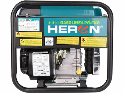 Heron elektrocentrála invertorová rámová hybridná, 1F, 3,5kW, 7HP, ručný štart