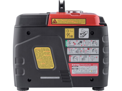 Extol Premium elektrocentrála invertorová rámová 1F, 1,2kW, 8895551