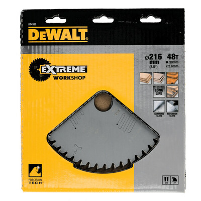 DeWalt DT4320 pílový kotúč na drevo 216x30mm, 48z, DT4320