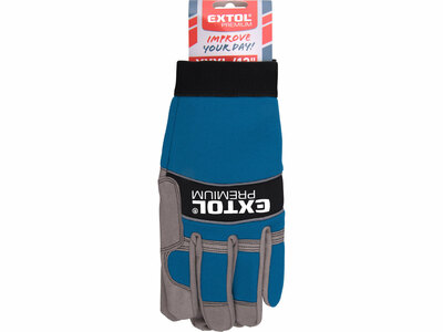 Extol Premium rukavice koža/syntetika 13″ 8856605