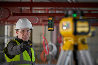 DeWalt DCLE15221G rotačný laser so zeleným lúčom, 600m