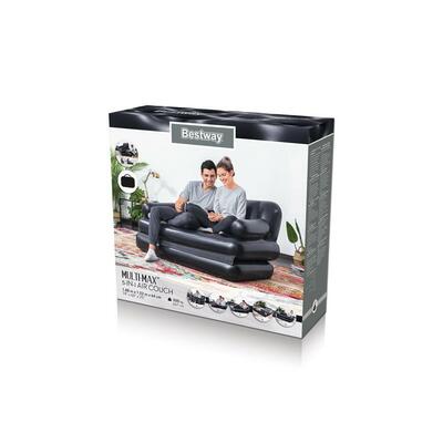 Pohovka Bestway® 75054, nafukovacia, 1,88x1,52x0,64 m
