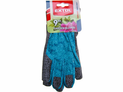Extol Premium rukavice záhradné syntetická koža - Lurex 9" 8856676