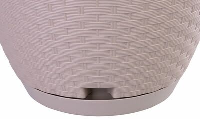 Kvetinac RATOLLA Round W 240, mocca