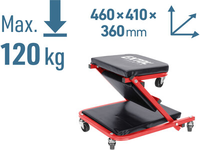 Extol Premium ležadlo dielenské kovové, max. 150kg, 8863302