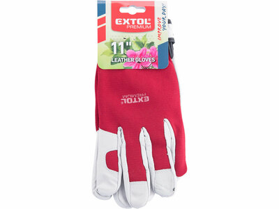Extol Premium rukavice pracovné koža/syntetika - Spandex, 11″ 8856658