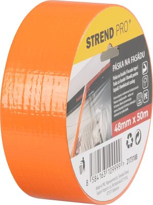 Strend Pro maskovacia páska na fasádu, oranžová, 48mm, L-50m