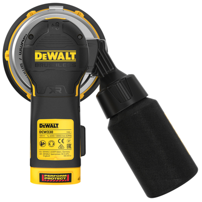 DeWalt DCW230N aku excentrická brúska 150mm, 18V bez aku