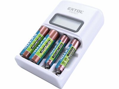 Extol Energy nabíjačka na batérie AA, AAA 42080
