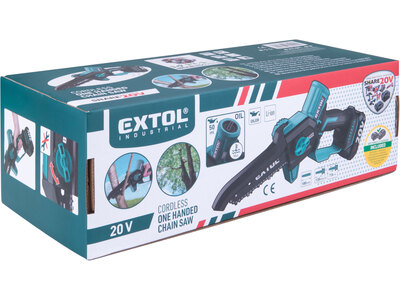Extol Industrial Share20 aku reťazová píla 13cm, 1x2,0Ah aku 8791922