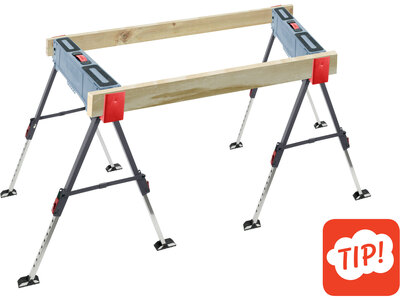 Extol Premium pracovný podstavec skladací "koza", kovový, max. 550kg, 8859999