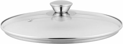 Hrniec Wok MagicHome Chloe, 26 cm, 5 lit., so sklenenou pokrievkou, nerez