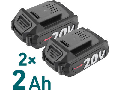 Extol Industrial Share20V akumulátorová sekačka na trávu, záběr 43cm, 20V, 2x2,0Ah akumulátor 879190