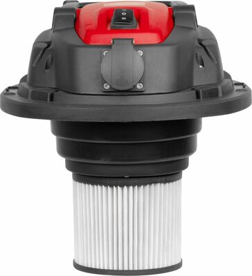 Strend Pro MWD206S priemyselný vzsávač s oklepom a  HEPA filtrom, 1200W