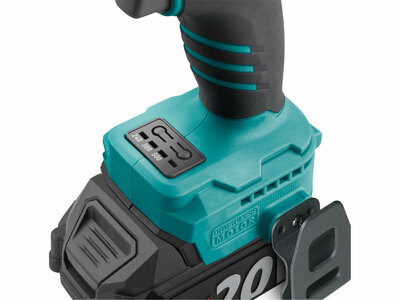 Extil Industrial Share20V aku rázový uťahovák 1/2", 1x 2Ah, 500Nm