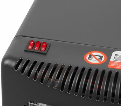 Strend Pro DA-201QAF plynový ohrievač skladací 4,2kW + 1,2kW + plynová hadica a regulátor